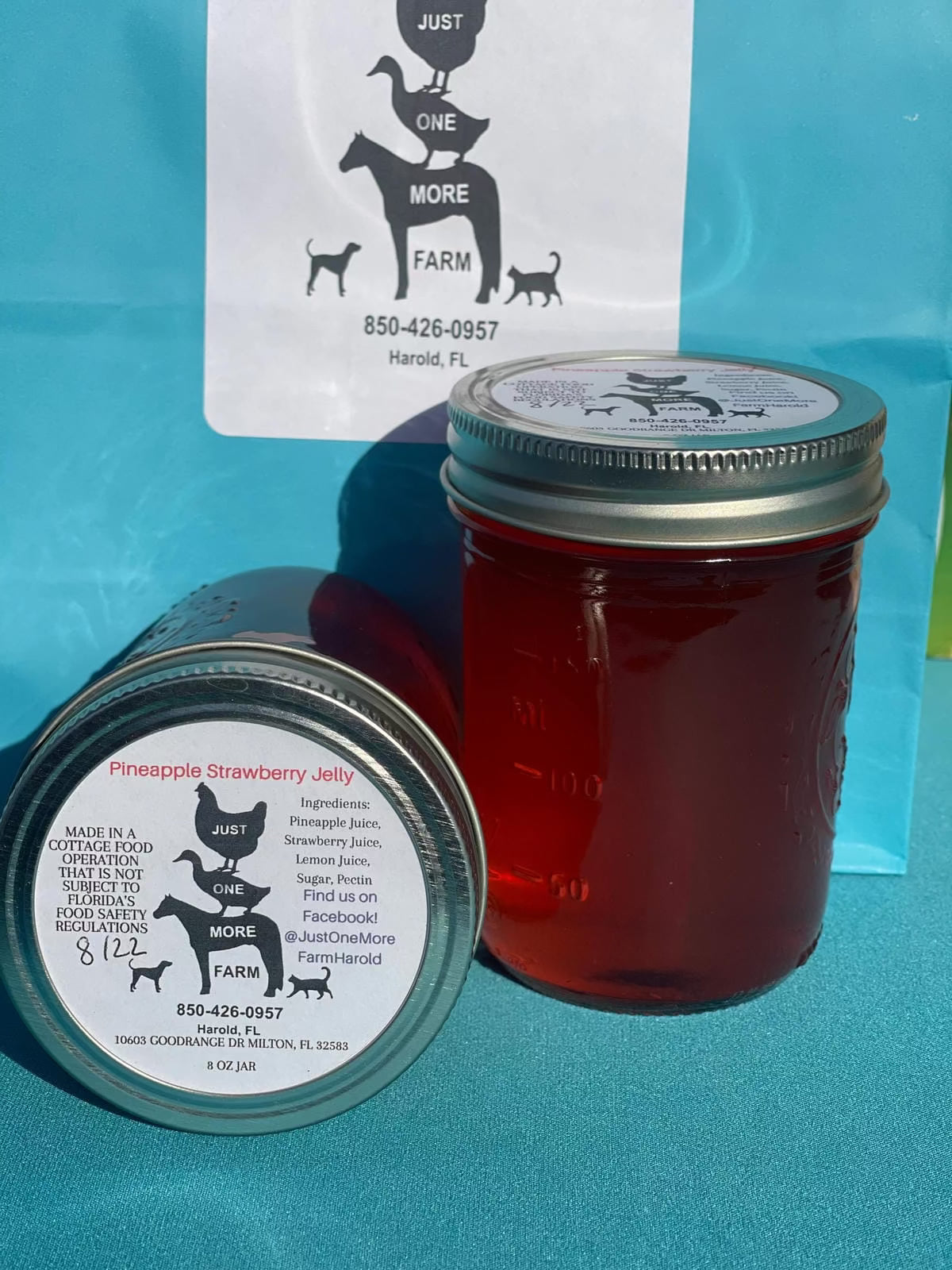 Pineapple Strawberry Jelly