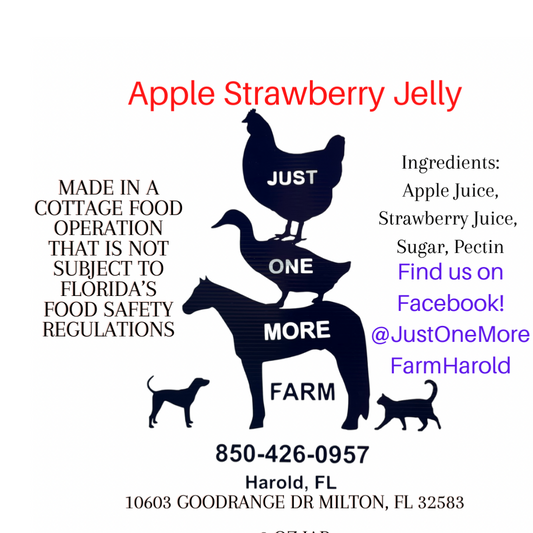 Apple Strawberry Jelly