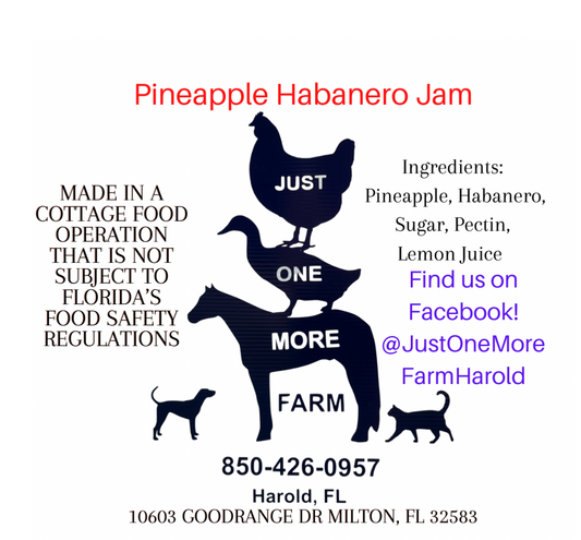 Pineapple Habanero Jam